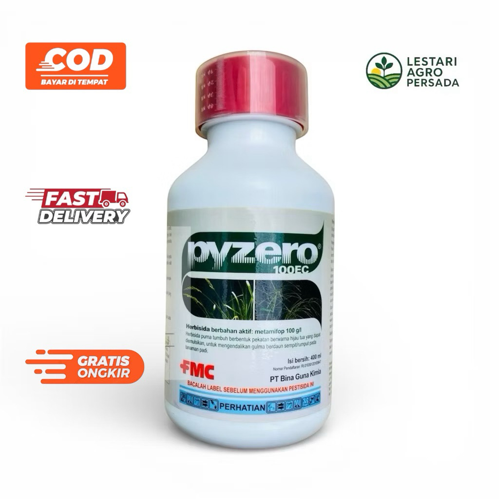 Herbisida Selektif Padi Pyzero 100EC kemasan 200ml- Herbisida Selektif Rumput Jawan Pad