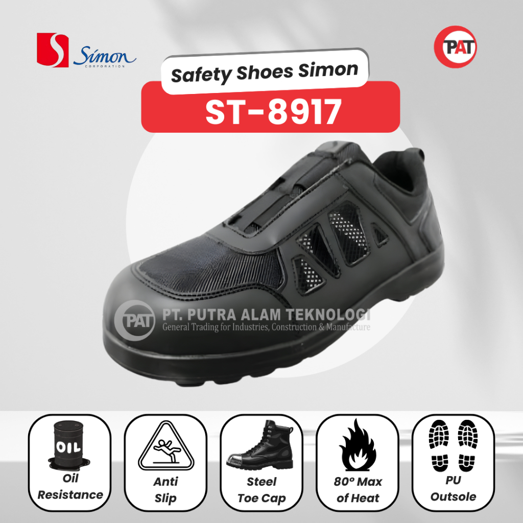 Sepatu Safety Shoes Simon Type ST 8917 Sneakers Series Simon Original