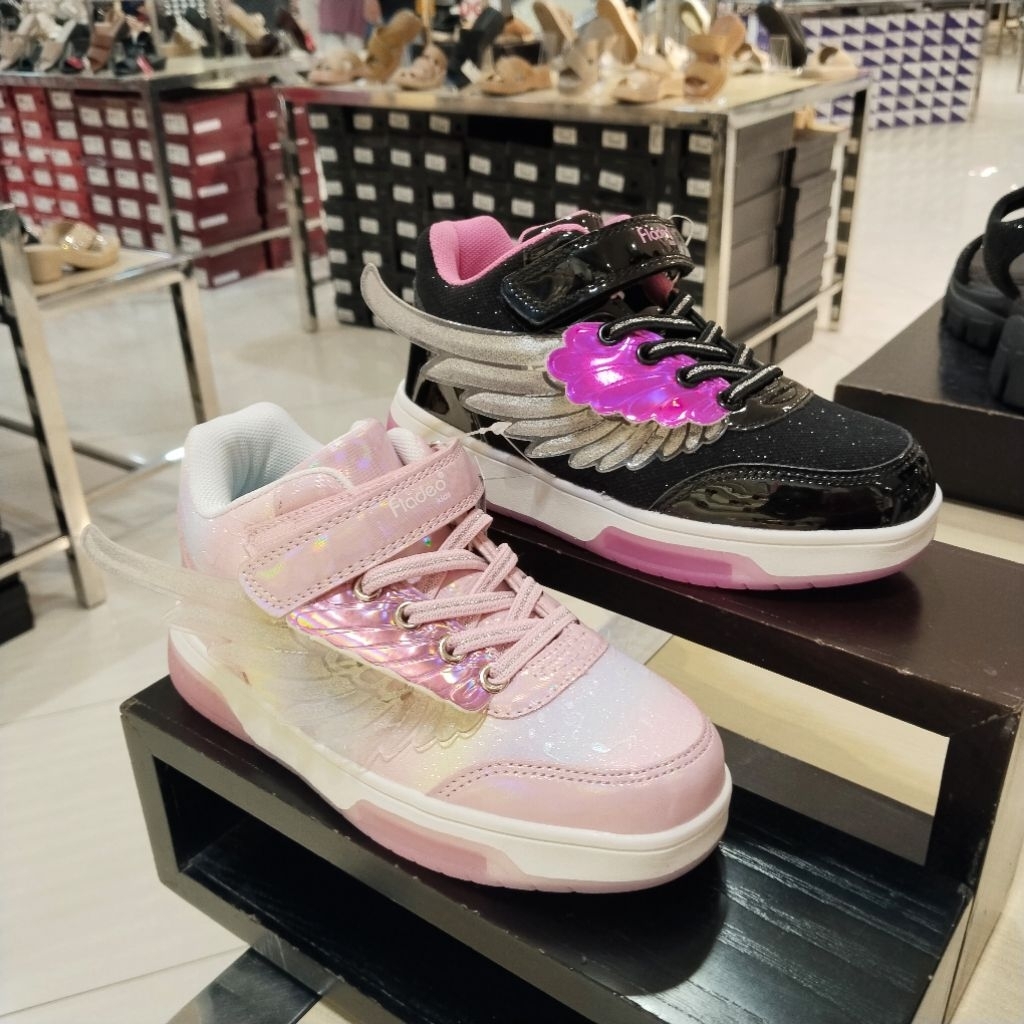 FLADEO KIDS sepatu sneakers anak lampu perempuan lucu