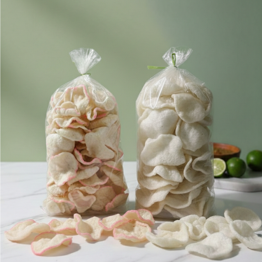 Kupuk Pasir/ Krupuk Upil/ Opak Pok Kediri