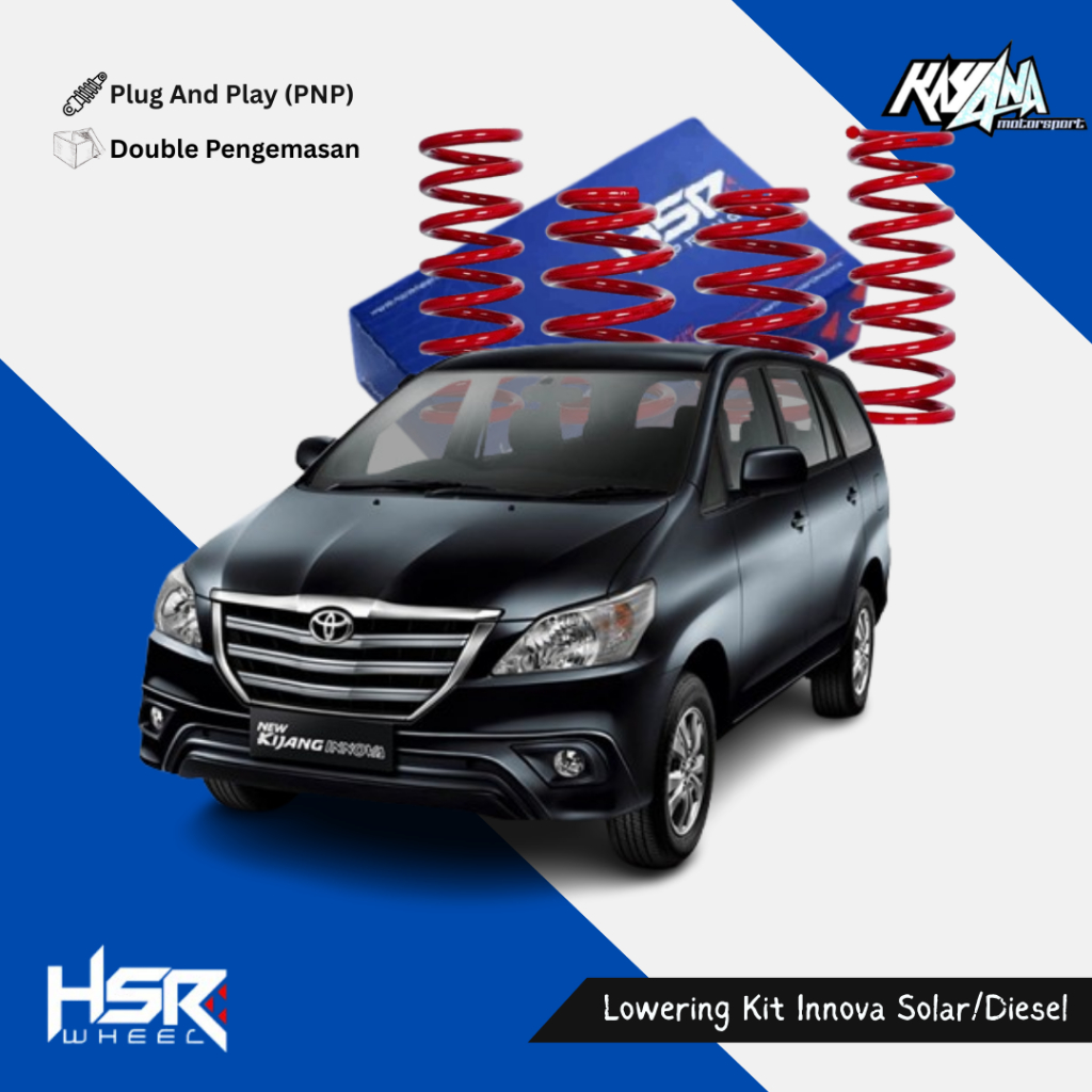 Jual Lowering Kit Per Ceper HSR Mobil Innova - HSR Lowering Kit Per Ceper Mobil Innova Solar/Diesel