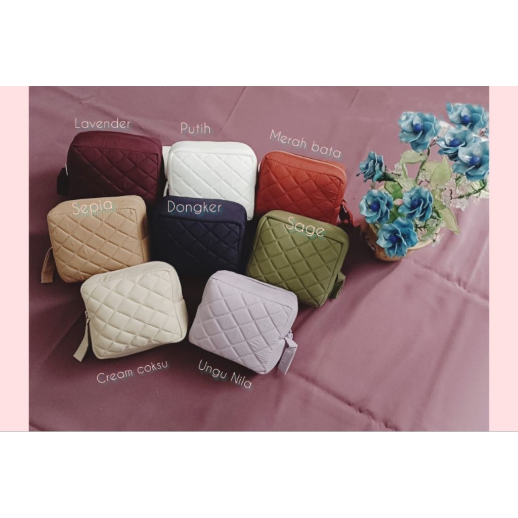 [NEW LAUNCHING] Mukenah Traveling Mini Pouch 2in1 Dewasa Parasut Korea Premium