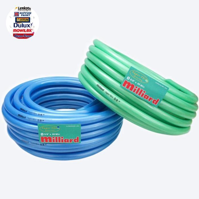 Selang Air 5/8" Milliard SUPERFLEX / selang plastik Per Rol 50 Meter