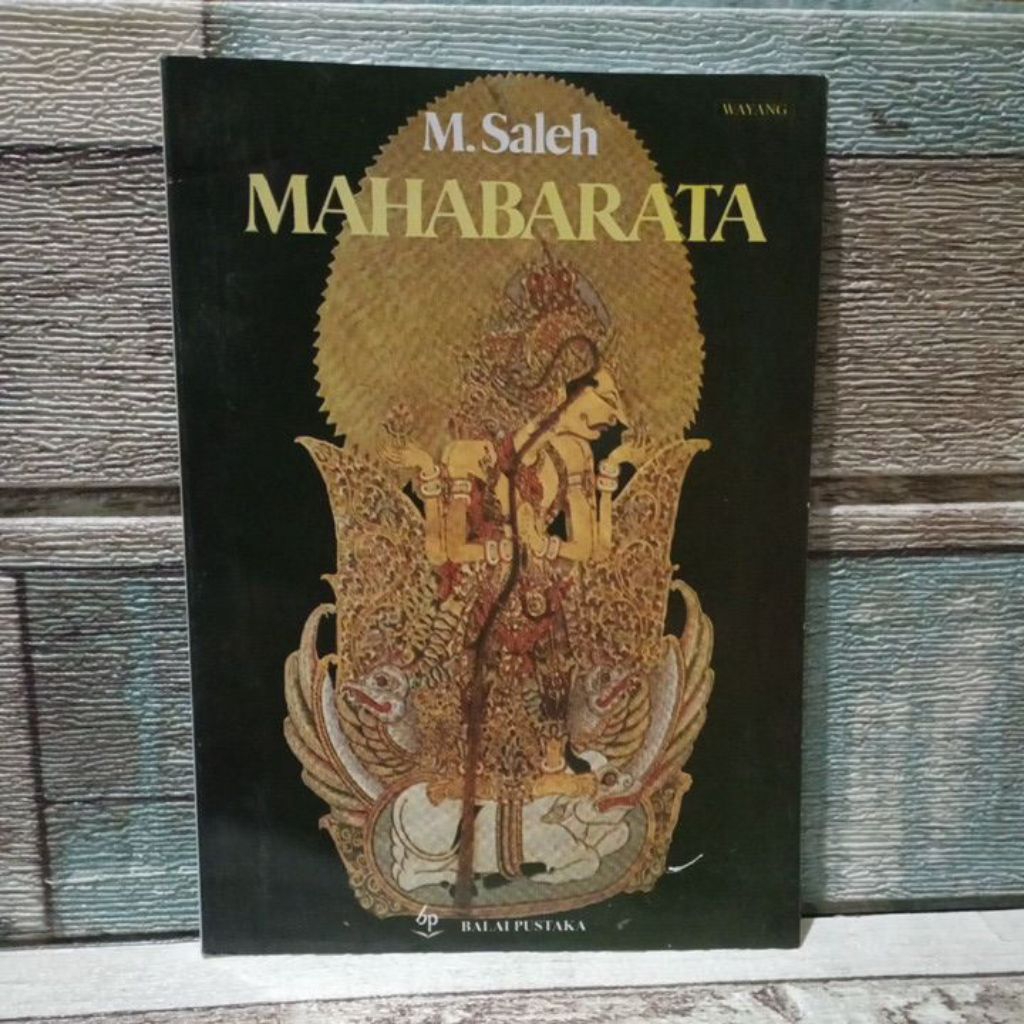 Buku lama. Buku cerita wayang.  MAHABARATA M.Saleh.