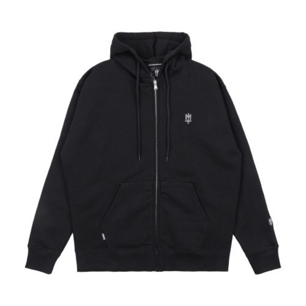 GRAYOAL Maternal Disaster zip-up hoodie