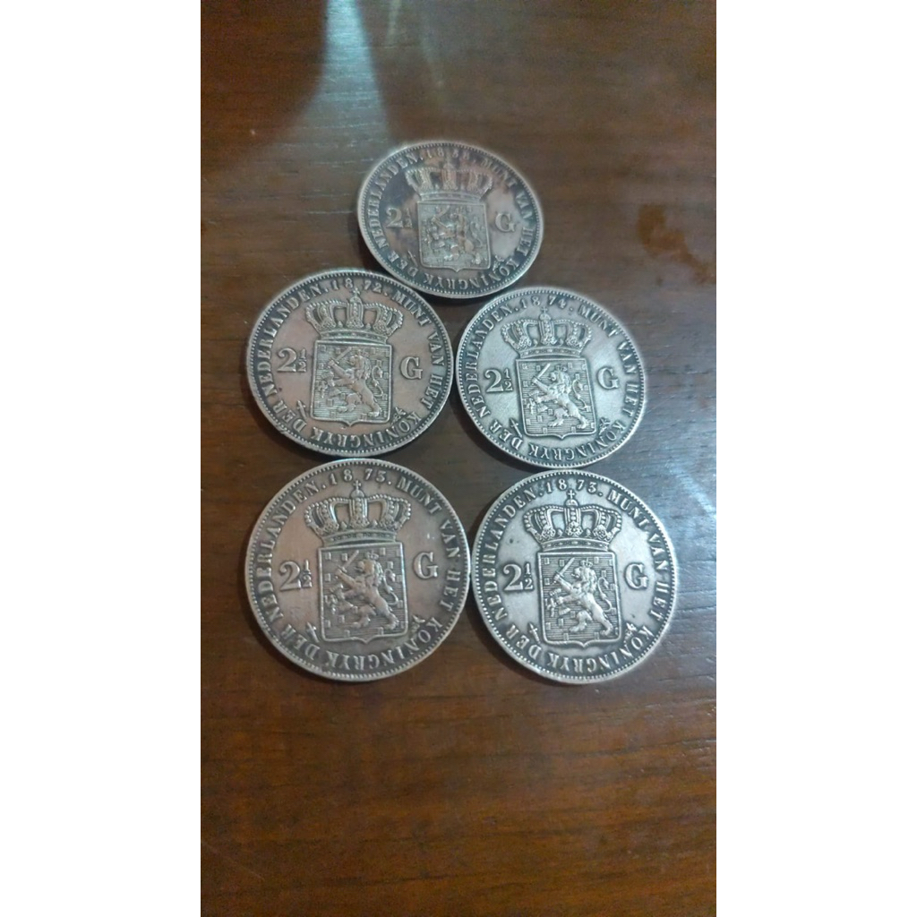 koin gulden willem 3 ORI ASLI KOIN GULDEN WILLEM 3