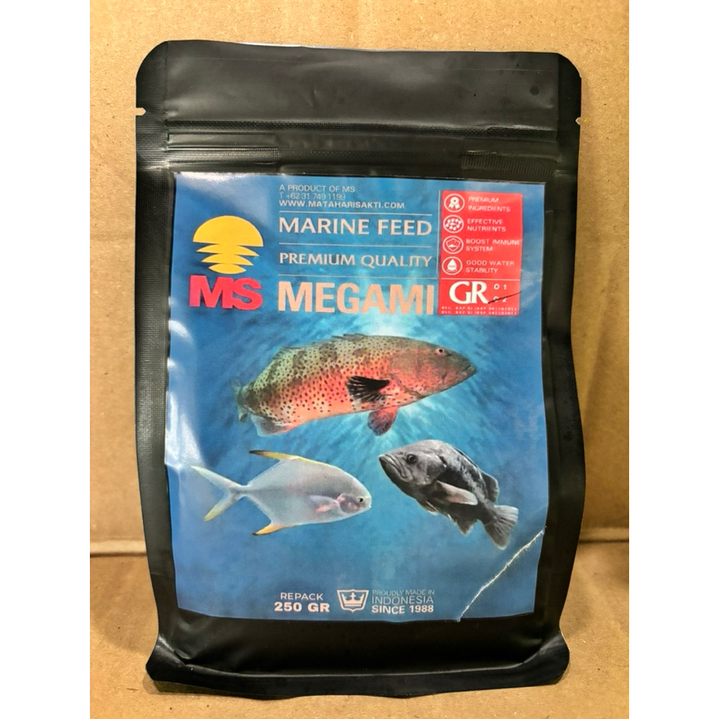 megami 250gr (sinking)