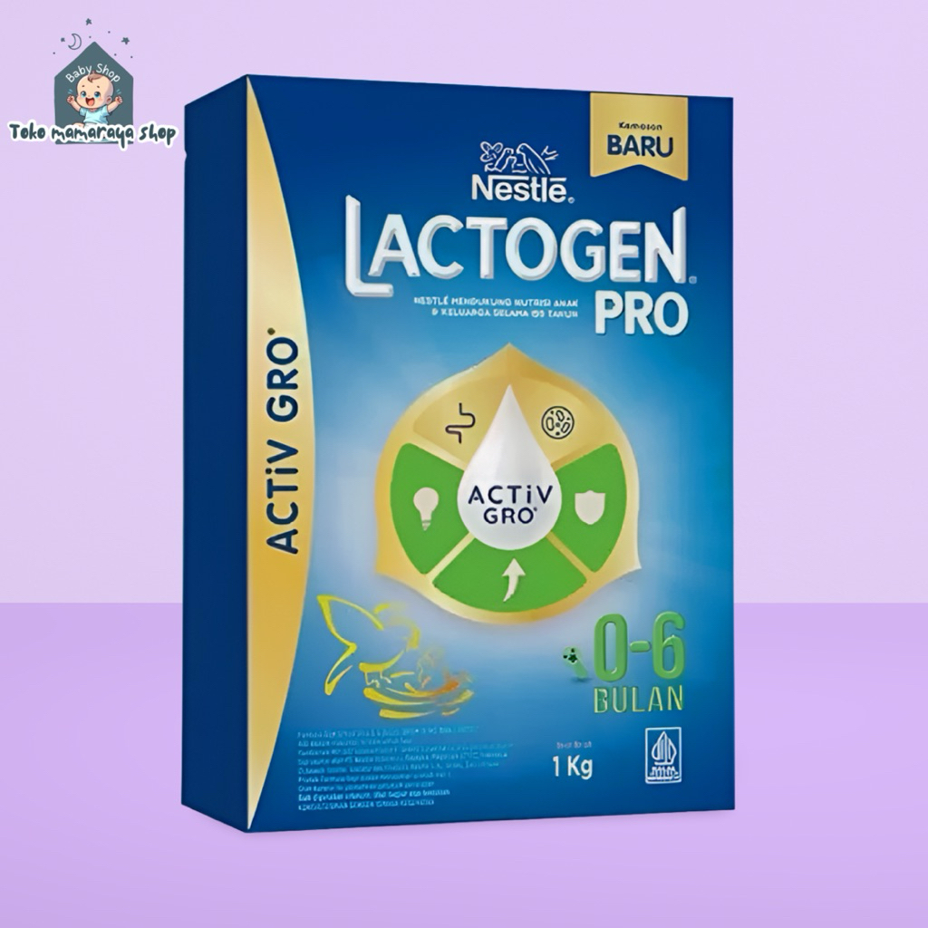LACTOGEN PRO 0-6 bulan dan 6-12 bulan 1000g