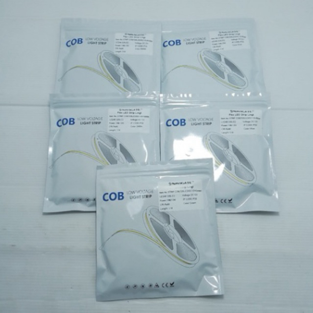 Led strip COB 10meter lampu strip light DC 24V LED COB