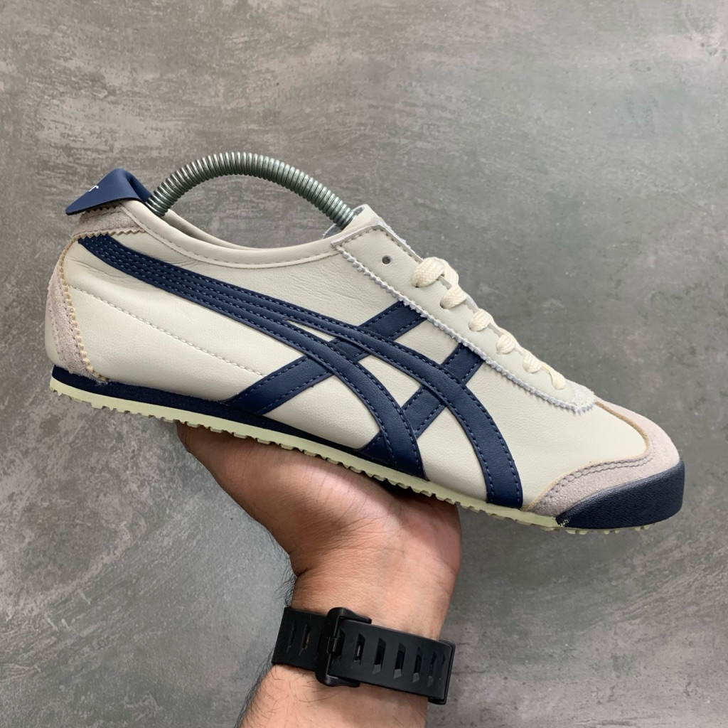 [Size 42] Rare Onitsuka Tiger Mexico 66 Leather Indiana Ink Second Original Kondisi Mulus Nominus Se
