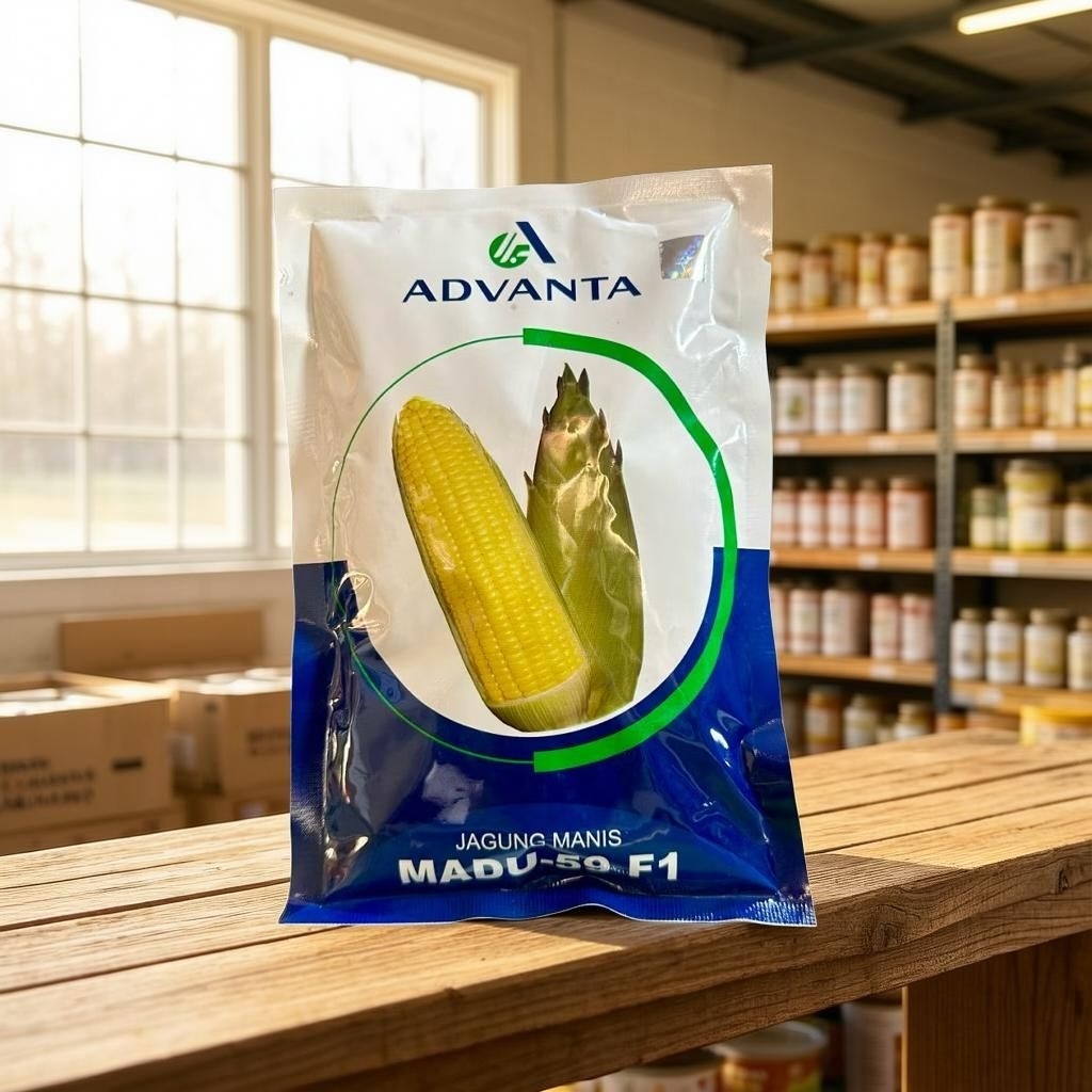 Benih Jagung Manis MADU 59 F1 250 Gram Advanta - Bibit Jagung Manis Madu Advanta