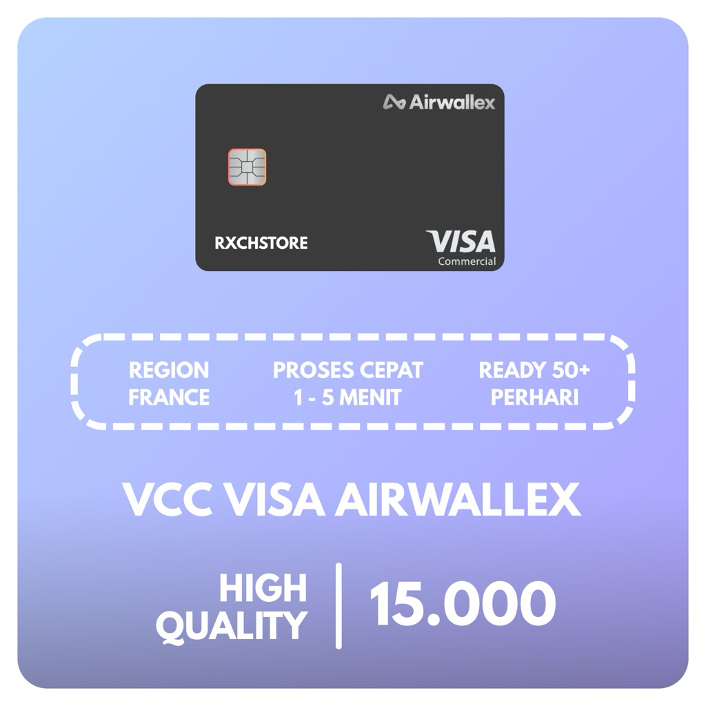 VCC VISA AIRWALLEX UNTUK CLAIM FREE TRIAL