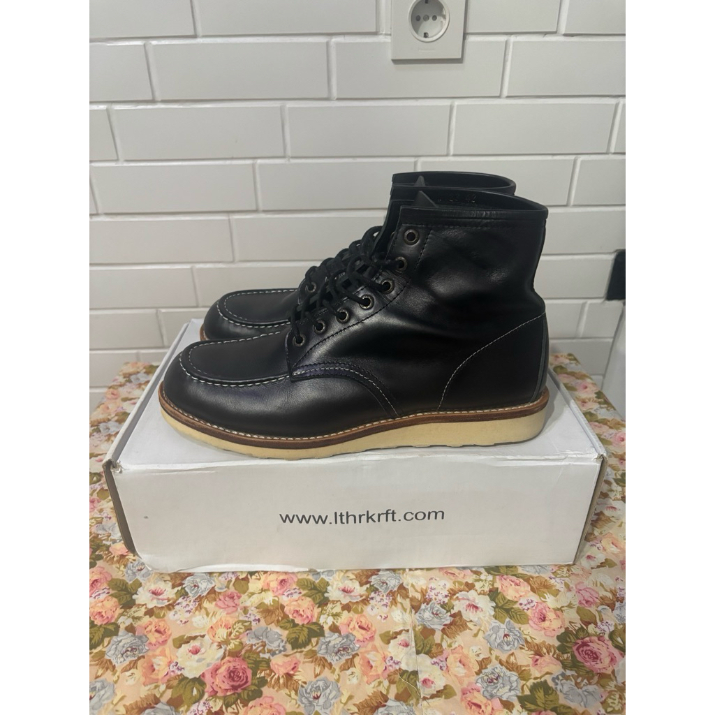 LTHRKRFT Moc Toe Boots (Redwing Like)
