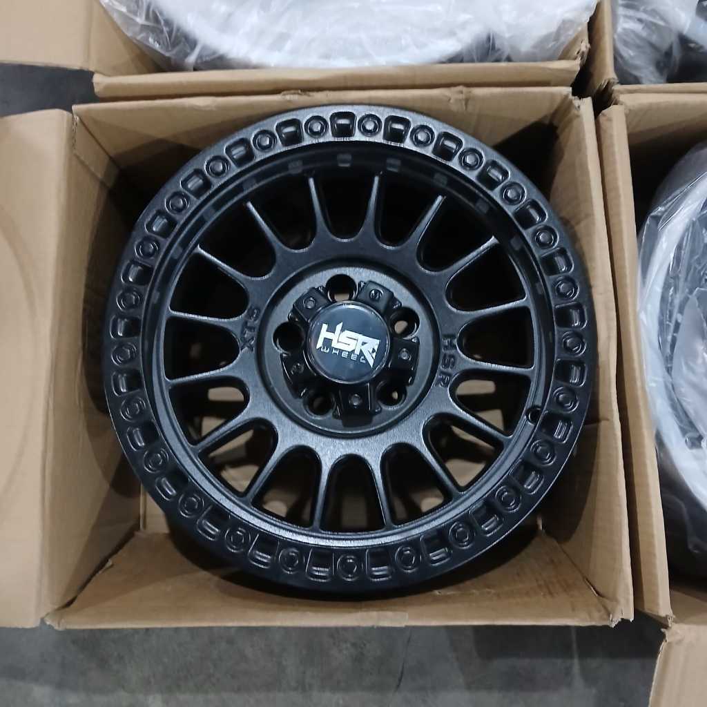 Velg Mobil Offroad Ring 15 Lubang 5 Type XTS05 R15 H5X114,3 || SANDY MIDNIGHT BLACK