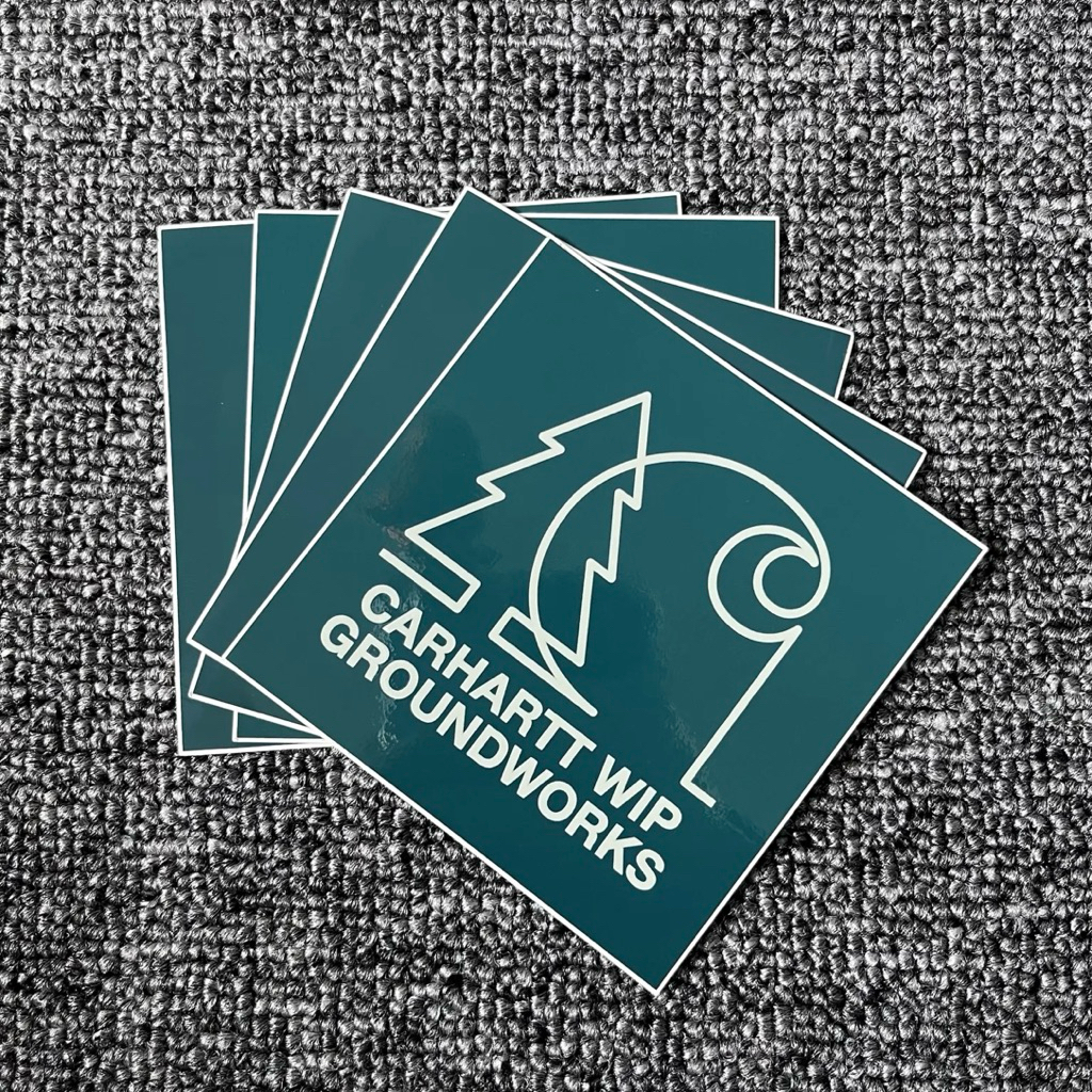 CARHARTT GROUND WORK STICKER