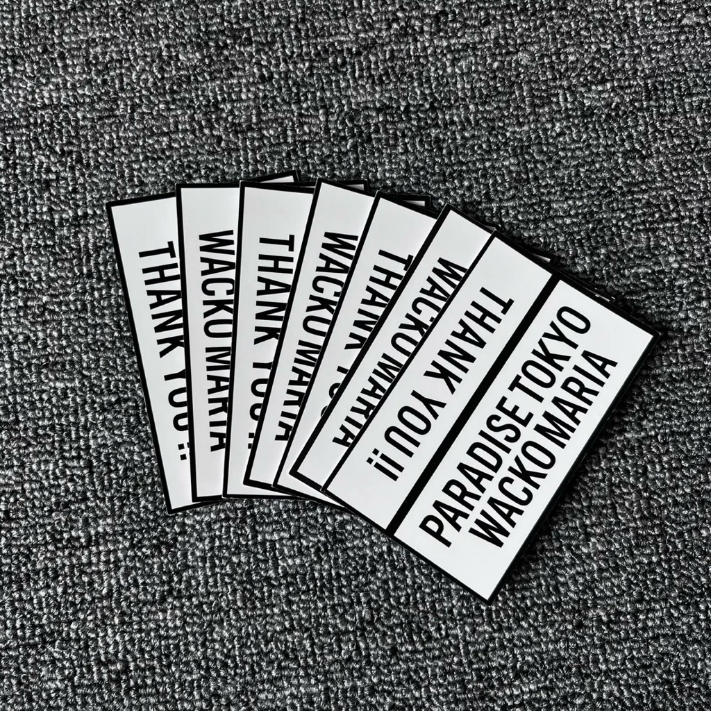 WACKO MARIA PARADISE TOKYO STICKER