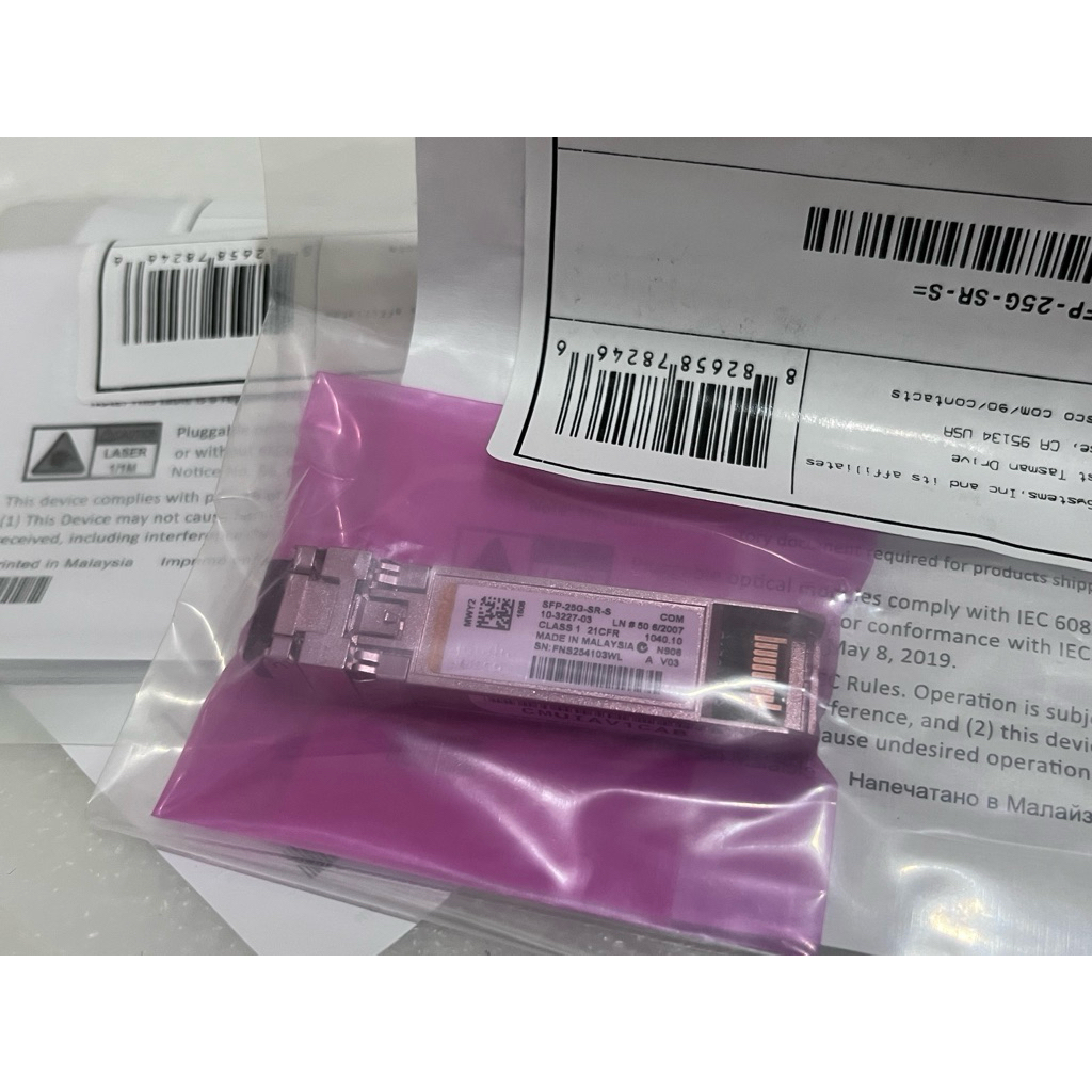 Cisco SFP-25G-SR-S Cisco SFP 25G SR S Cisco SFP28 25G SR S Original