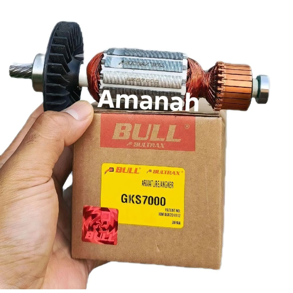 Angker armature bull gks7000 for mesin circular saw Bosch gks7000