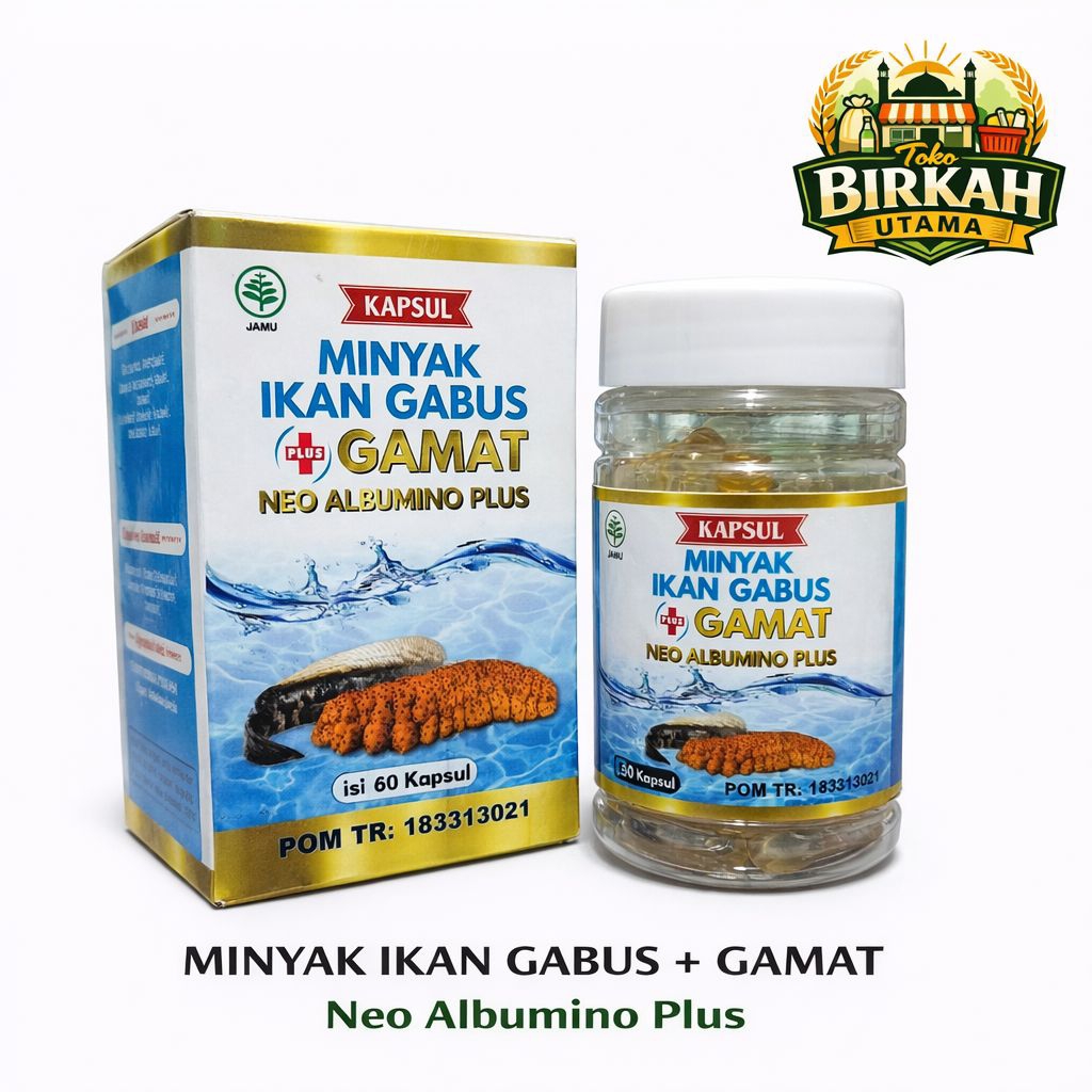 Kapsul Ikan Kutuk dan Gamat, Neo Albumino