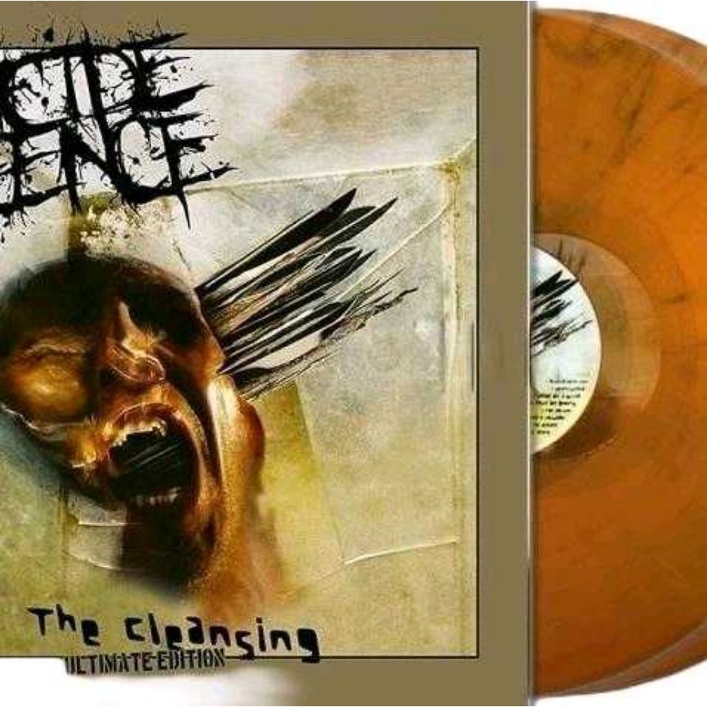 Vinyl Suicide Silence The Cleansing 2LP Orange Ultimate Poster LP Live ep single singles Paris cd dv