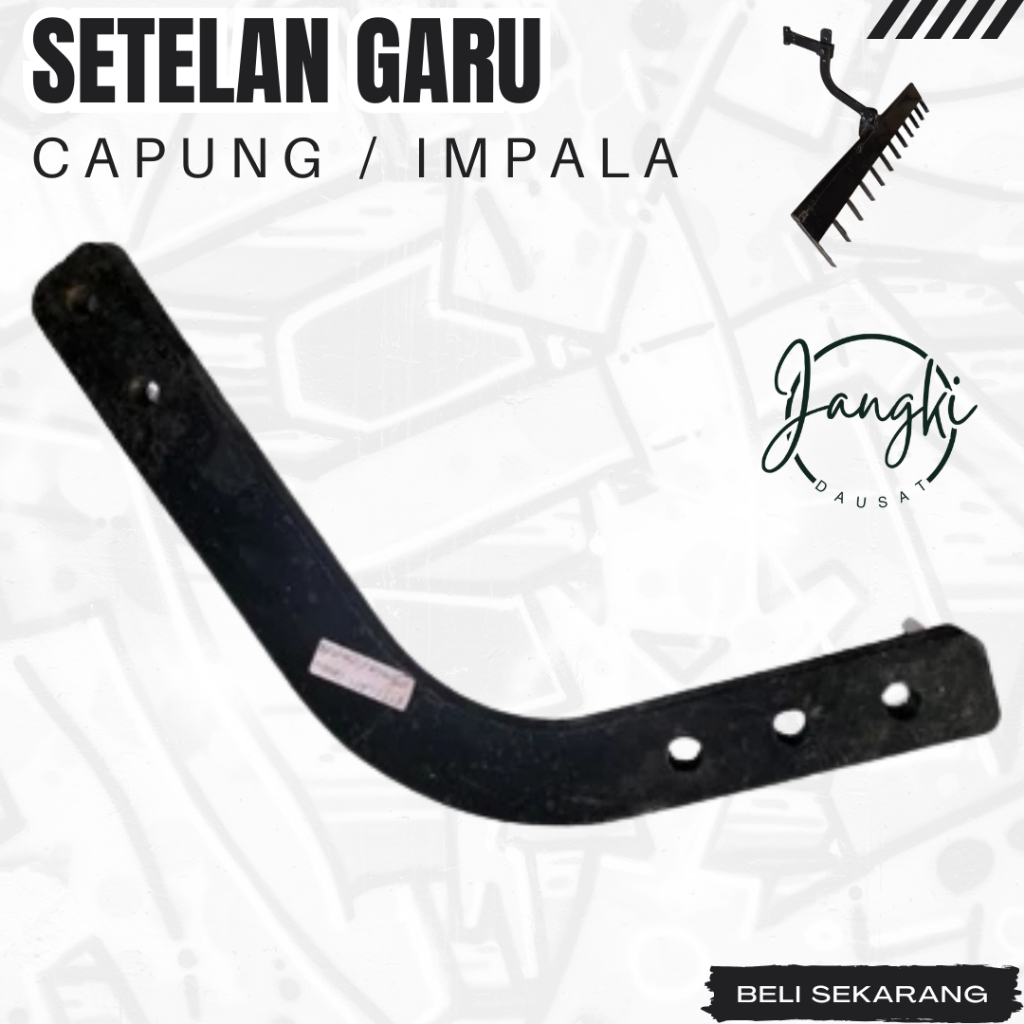 Setelan Garu Traktor Impala & Capung Sawah, terbaik