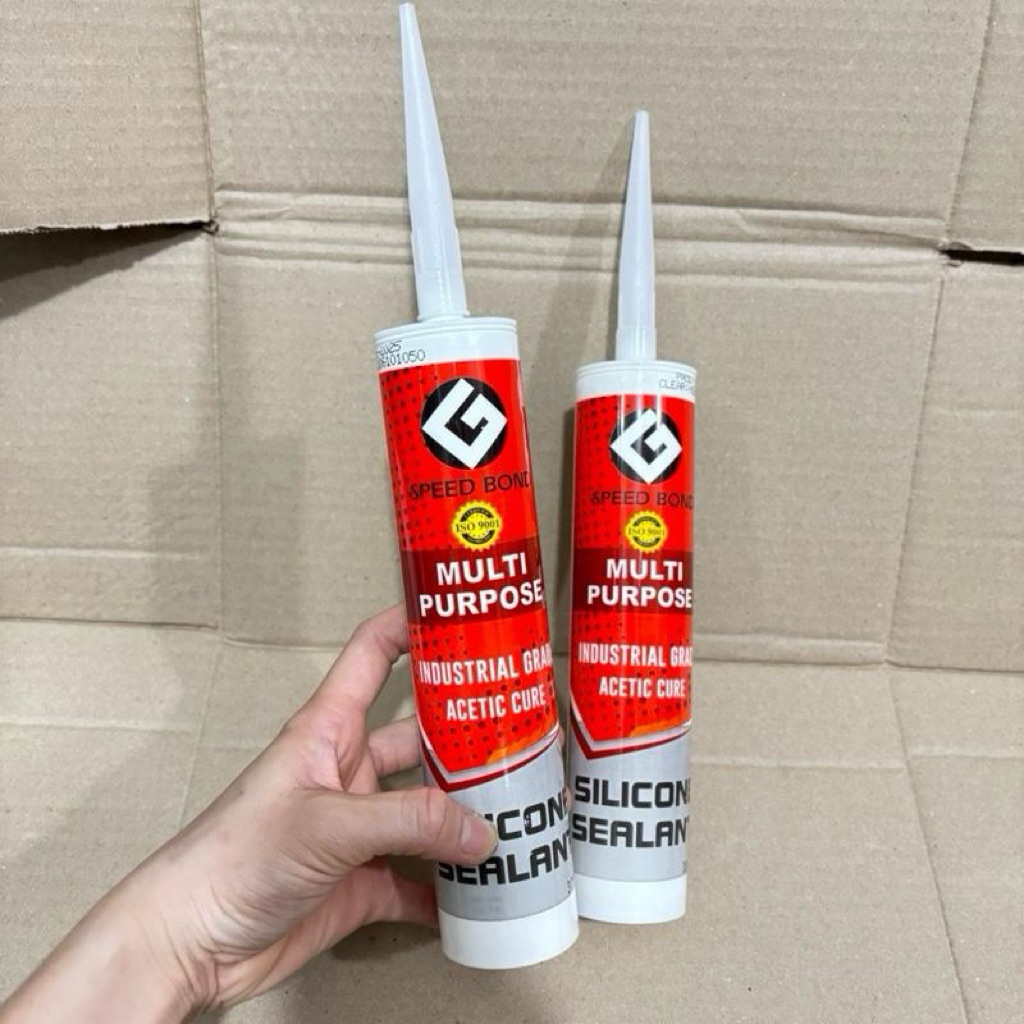 Sealant Lem Kaca Bening Silicone Sealant Speed Bond