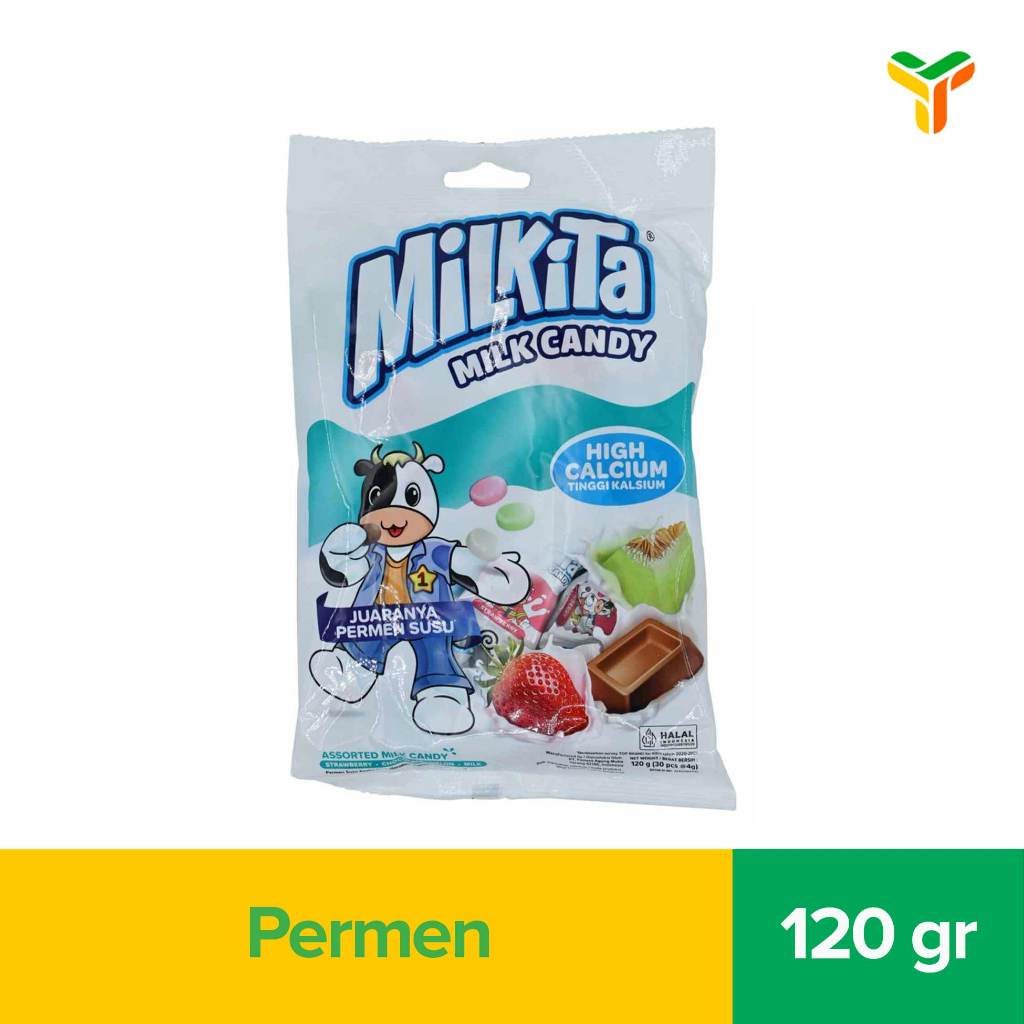 Milkita Assorted Milk Candy 120 G