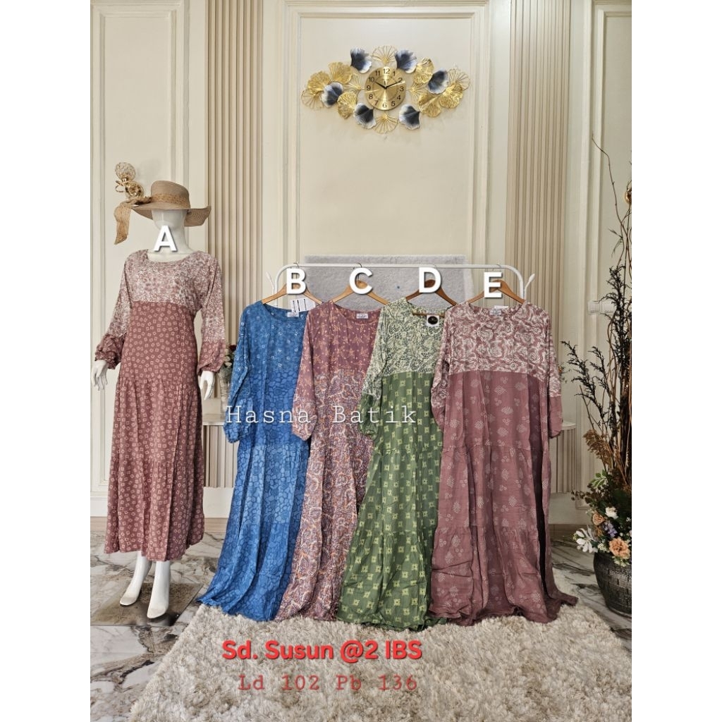 Daster Luza (Sd. Susun @2 IBS) Batik Pekalongan