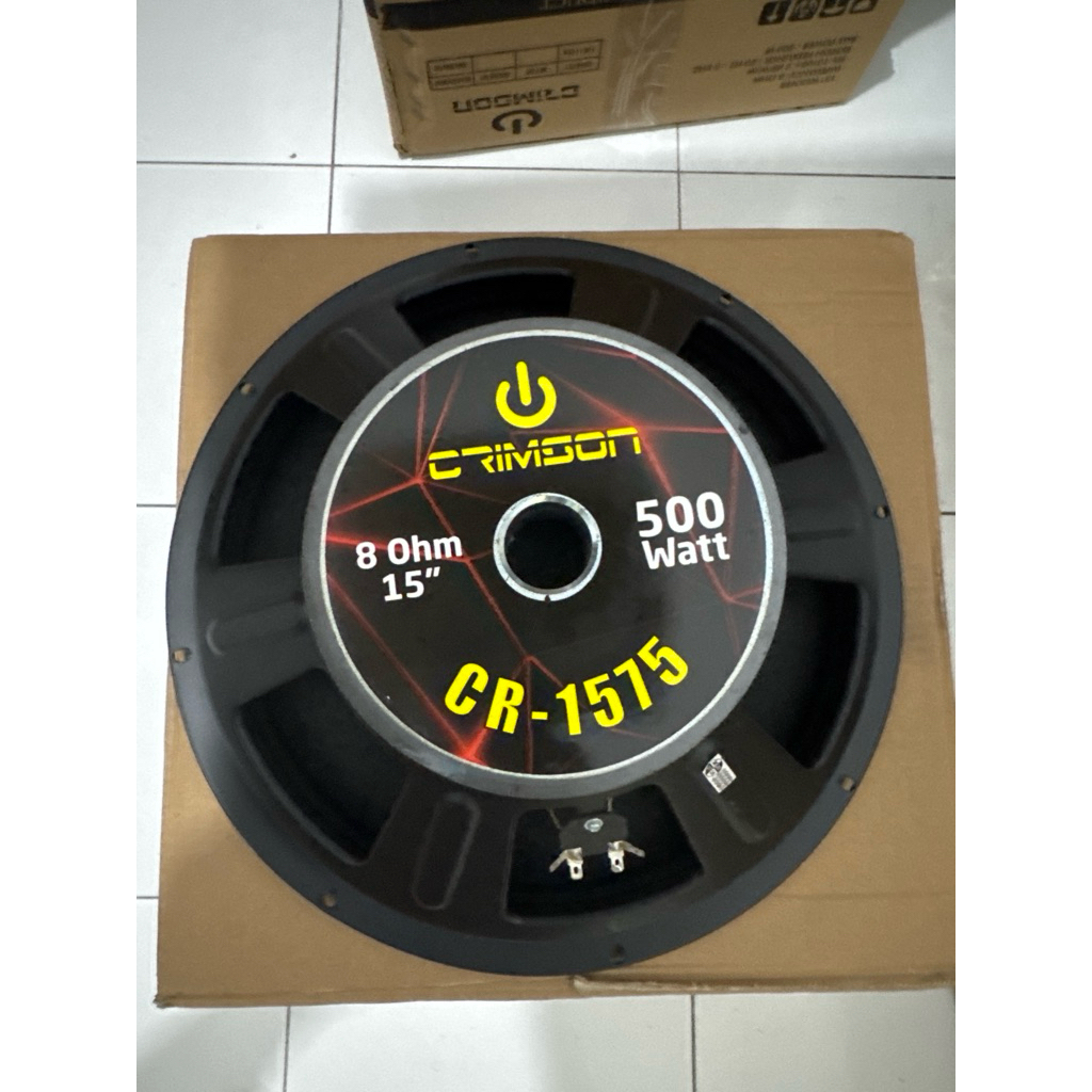 Speaker Crimson 15 Inch CR 1575 Coil 3 Inch