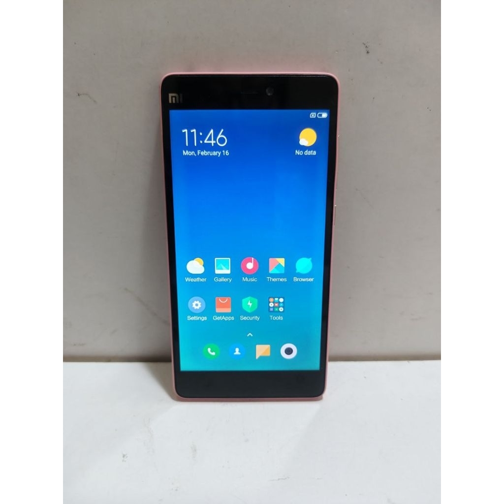 HP SECOND XIAOMI MI-4C RAM 2/16GB WARNA PINK ANDROID MURAH SECOND SIAP PAKAI