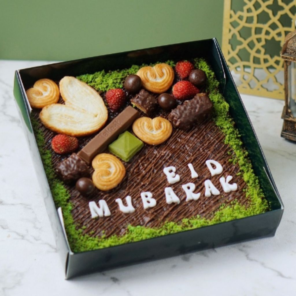 Brownies fudgy sekat coklat premium large isi 36 potong / Hampers / Hadiah / oleholeh