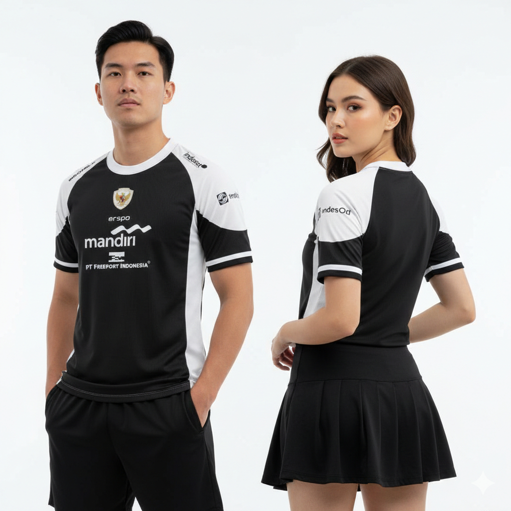 JERSEY TRAINING TIMNAS INDONESIA WCQ 2025 PRE-MACTH PRINTING PREMIUM DRIFIT
