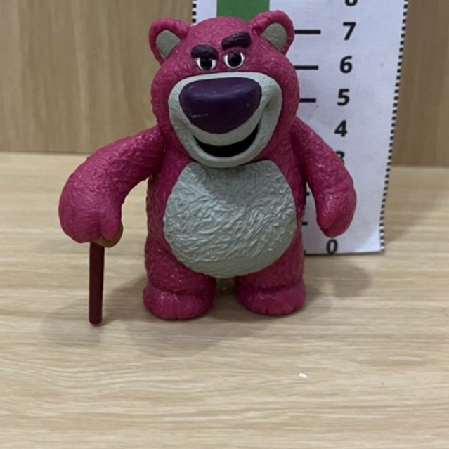 [RARE] Figur Lotso Toy Story with Cane - Disney Pixar Original - Lotso Toy Story