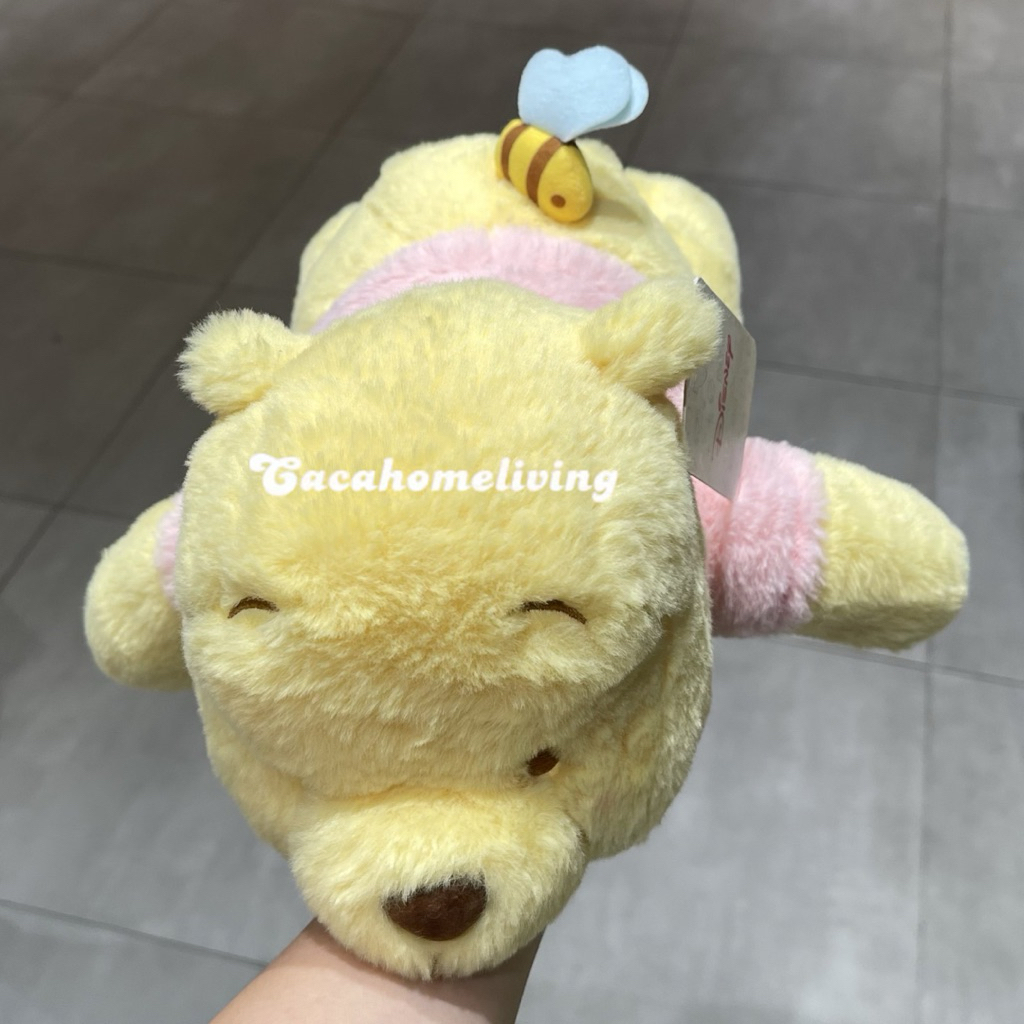 Ohsome x Disney - Boneka Lucu / Plush Doll Lying Winnie The Pooh Collections