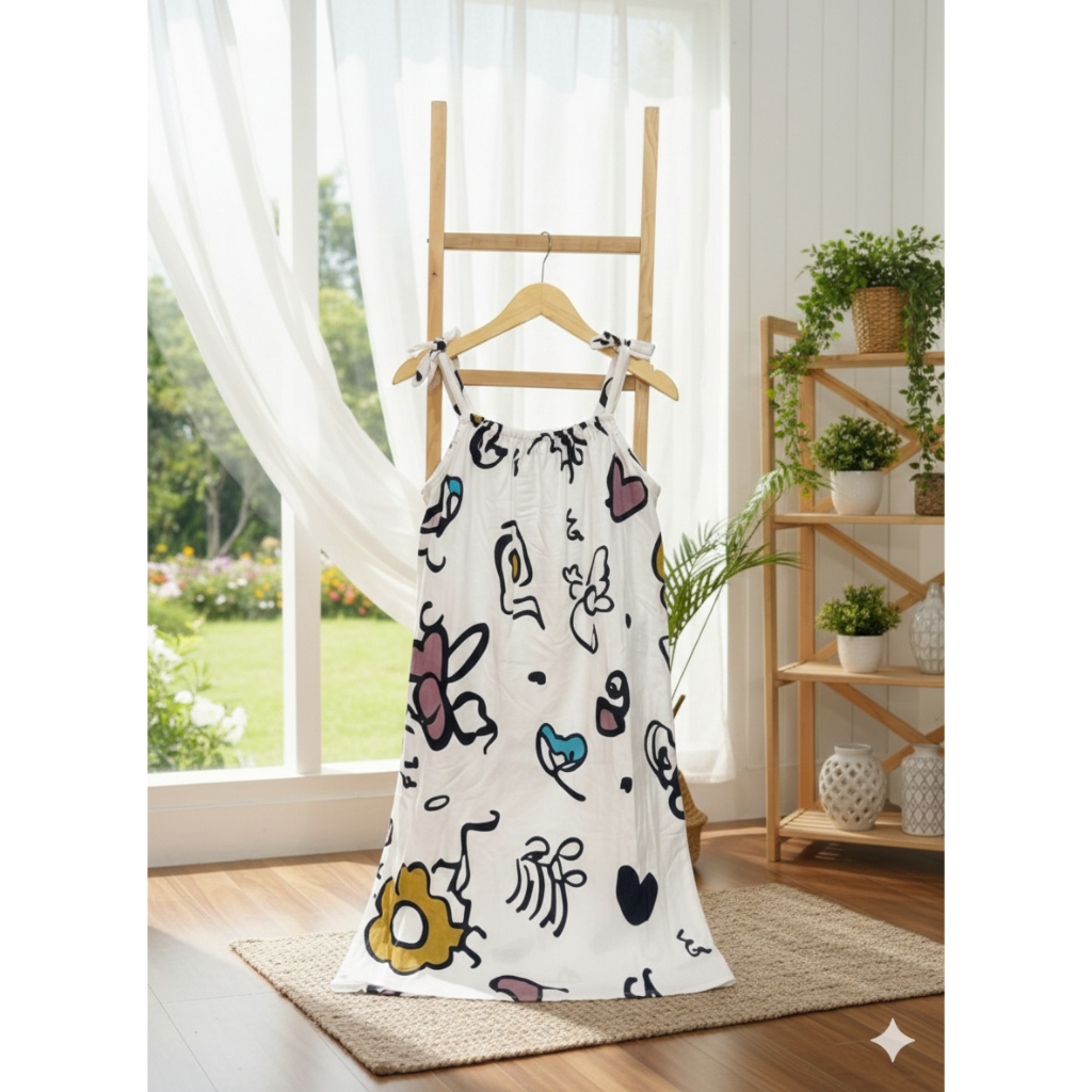 Daster Yukensi Candy Kain Tebal - LD 120 Rayon Tebal Super Nyaman & Stylish Daster Mama Muda Tanpa L