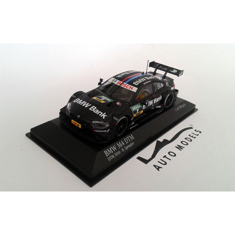 Minichamps BMW M4 (F82) BMW Team MTEK Bruno Spengler DTM 2016 Black