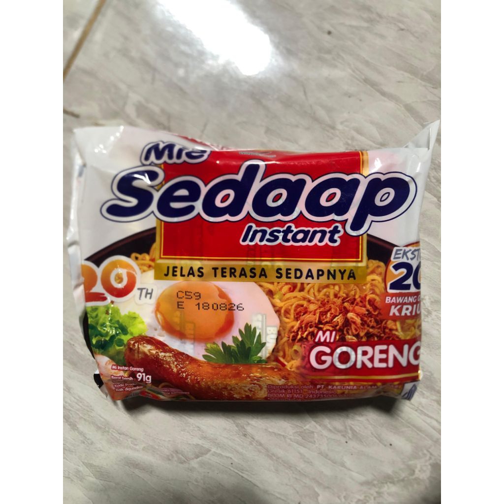 MIE SEDAP GORENG isi 5