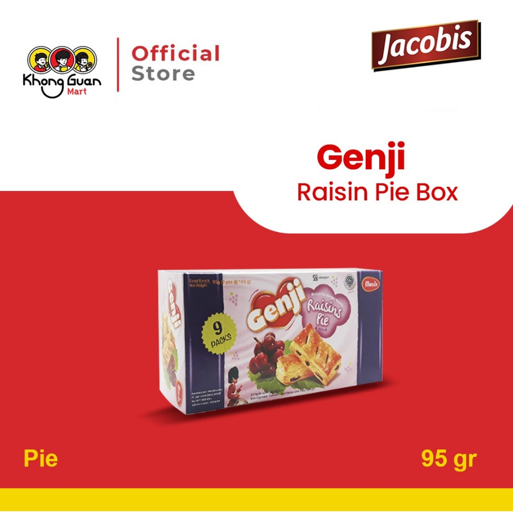 MONDE Genji Raisin Pie Box 95 Gram