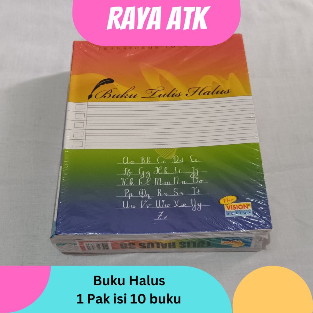 BUKU HALUS DAN BUKU KOTAK 1 PACK