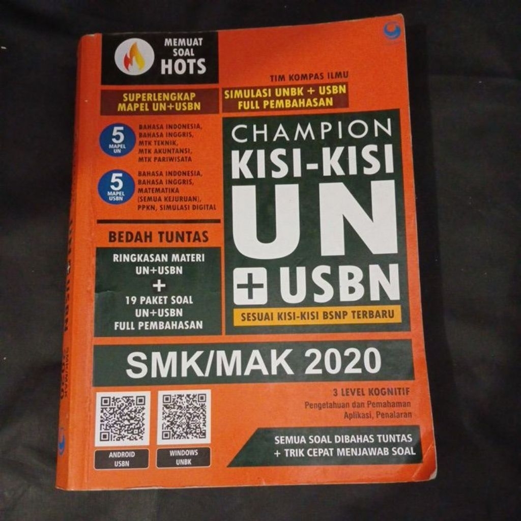 Kisi-kisi un + usbn smk/mak 2020