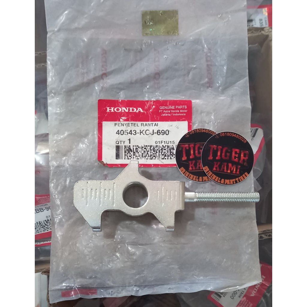 Stelan rantai rante original tiger PENYETEL RANTAI 40543-KCJ-690