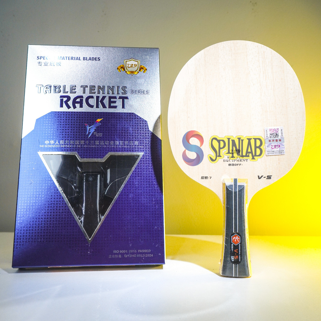729 V-5 V5 Carbon | Kayu Pingpong Tenis Meja