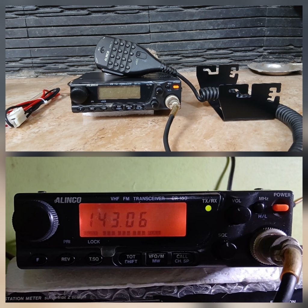 RIG ALINCO DR-130T VHF MULUS ORIGINAL JAPAN