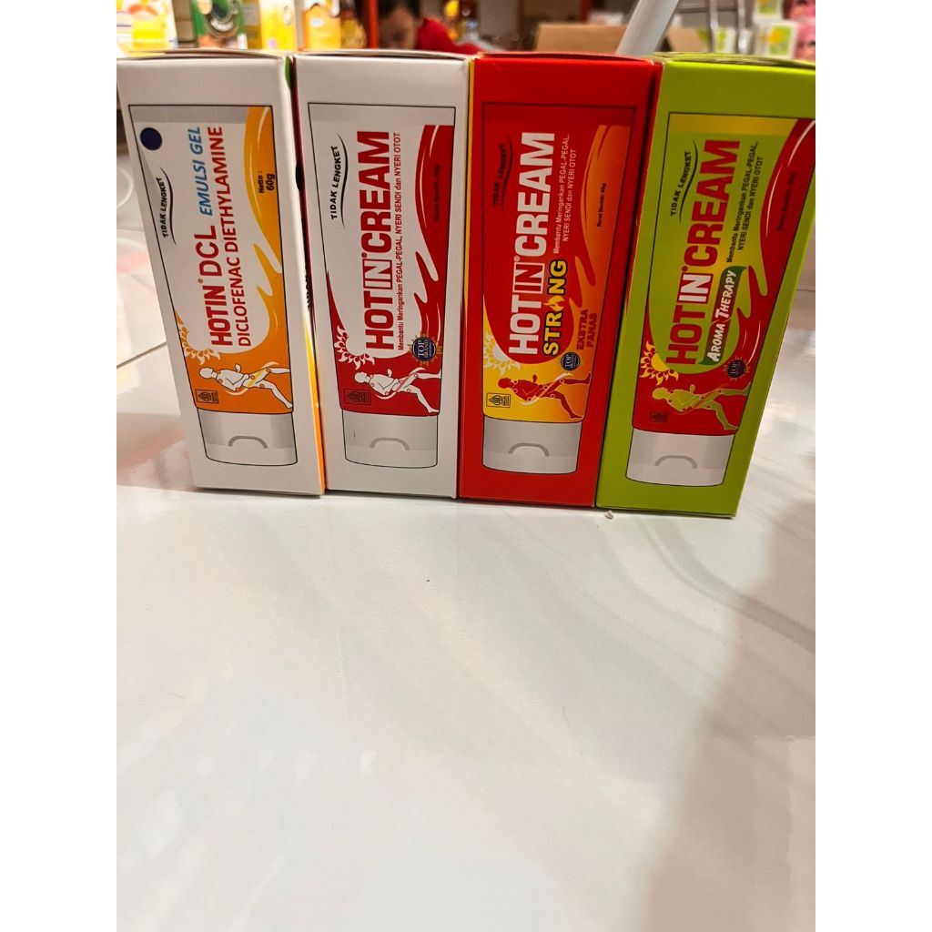 HOT IN CREAM 60G / HOT IN CREAM STRONG 60G / HOT IN CREAM AROMA THERAPY 60G / HOT IN DCL 60G