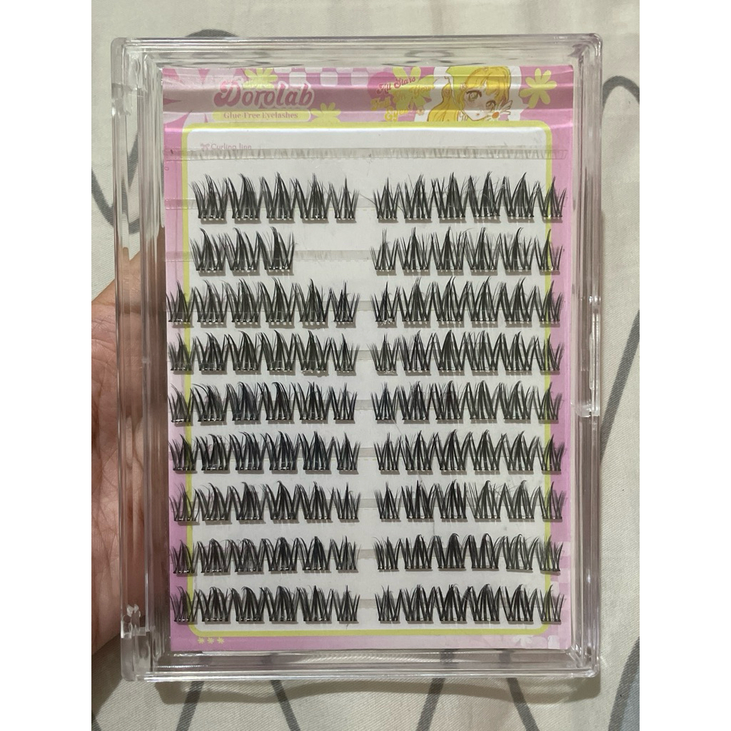 Preloved Dorolab Eyelash Cluster Baby Comic Bulumata Palsu