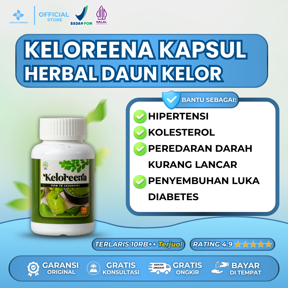 Tekanan Darah Tinggi (Hipertensi), Kolesterol, Peredaran Darah Kurang Lancar, Penyembuhan Luka Diabe