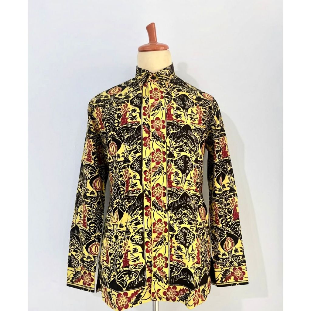 Noiba Batik Cap Jambi Kualitas Tailor Kemeja Batik Pria