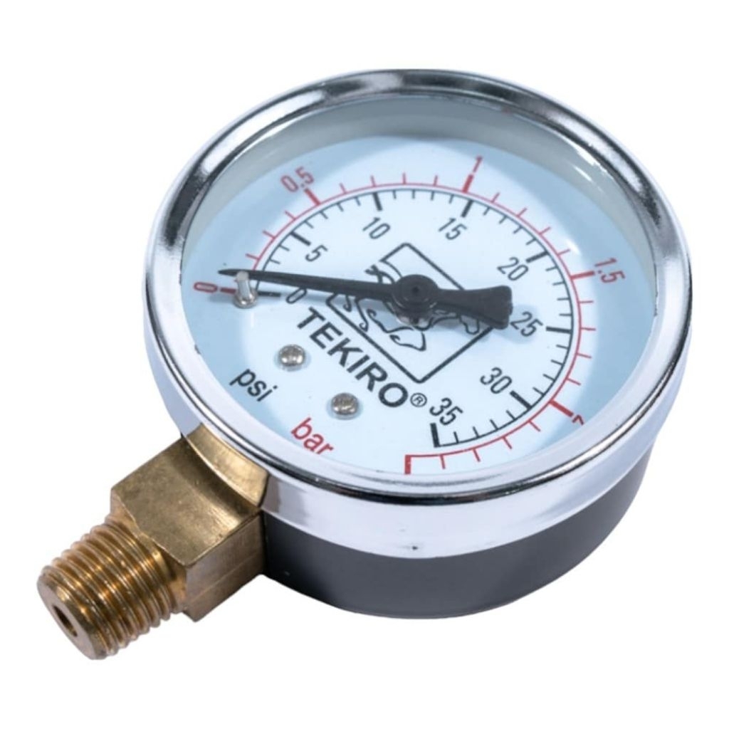 TEKIRO PRESSURE GAUGE Tekiro ALAT UKUR TEKANAN ANGIN KOMPRESOR Pengukur Tekanan