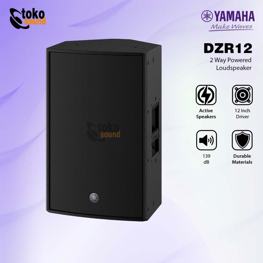 Yamaha DZR12 DZR 12 - 12 Inch Speaker Active