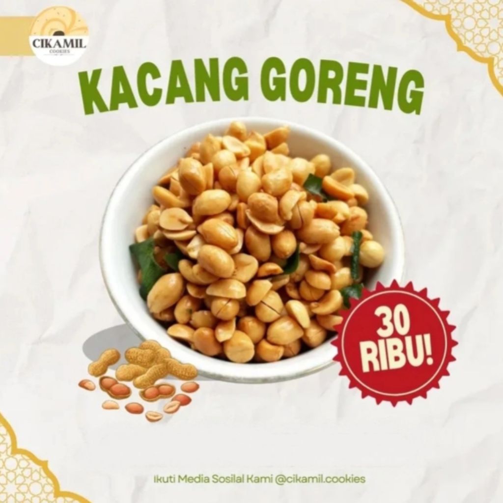 Kacang Goreng (toples 250g)